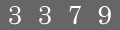 type in code